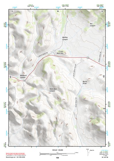 30104NE Page 104 Mount Livermore Topo Preview 1