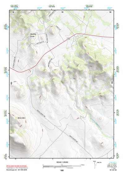 30104NE Page 105 Mount Livermore Topo Preview 1