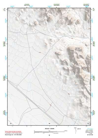 30104NW Page 2 Mount Livermore Topo Preview 1