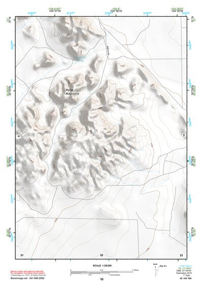 30104NW Page 10 Mount Livermore Topo Preview 1