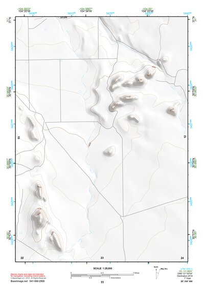 30104NW Page 11 Mount Livermore Topo Preview 1