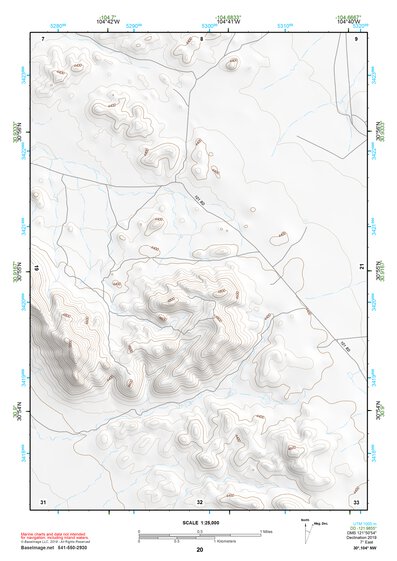 30104NW Page 20 Mount Livermore Topo Preview 1
