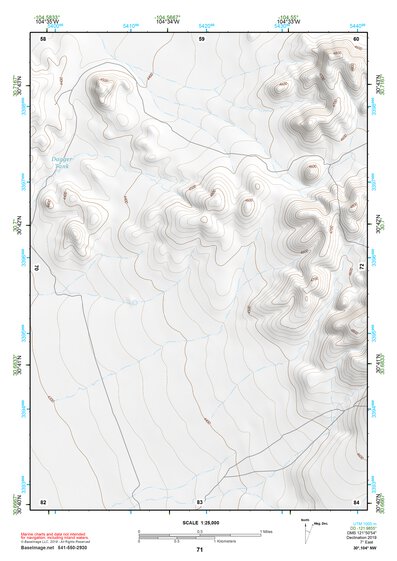 30104NW Page 71 Mount Livermore Topo Preview 1