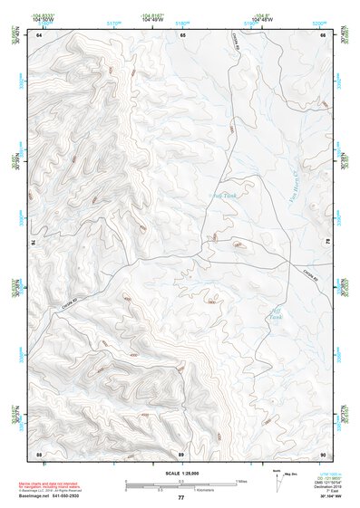 30104NW Page 77 Mount Livermore Topo Preview 1