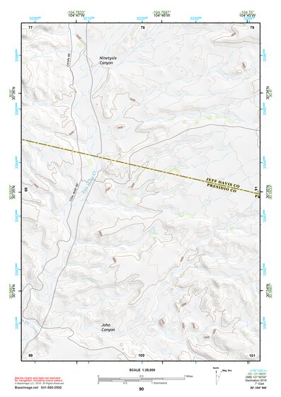 30104NW Page 90 Mount Livermore Topo Preview 1