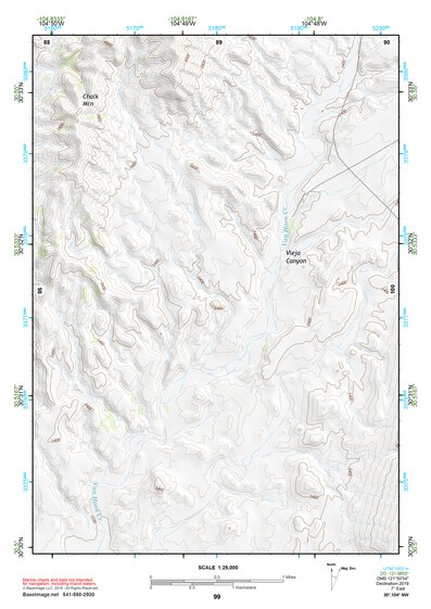 30104NW Page 99 Mount Livermore Topo Preview 1