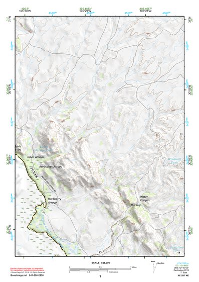 30105NE Page 1 Indian Hot Springs Topo Preview 1