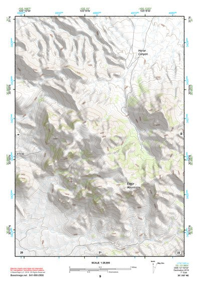 30105NE Page 9 Indian Hot Springs Topo Preview 1