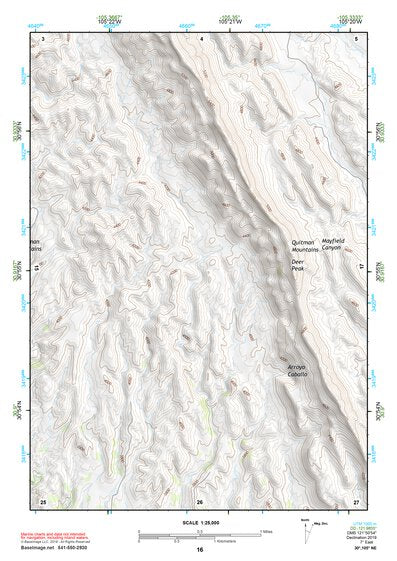 30105NE Page 16 Indian Hot Springs Topo Preview 1
