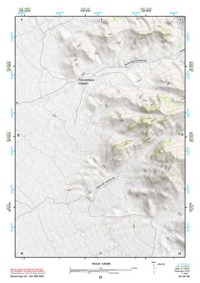 30105NE Page 21 Indian Hot Springs Topo Preview 1