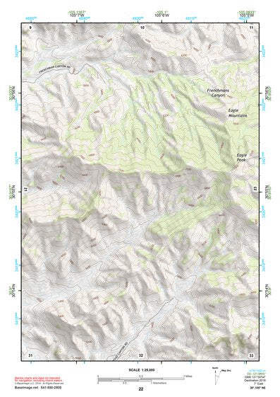30105NE Page 22 Indian Hot Springs Topo Preview 1