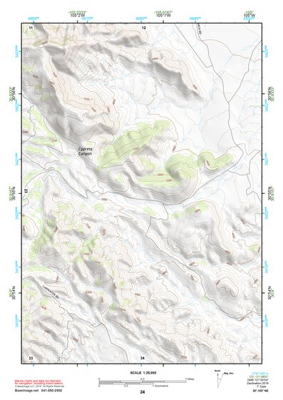 30105NE Page 24 Indian Hot Springs Topo Preview 1