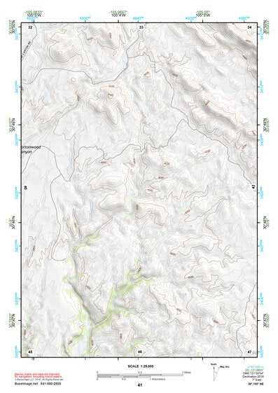 30105NE Page 41 Indian Hot Springs Topo Preview 1