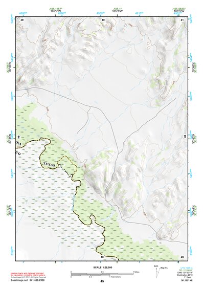 30105NE Page 45 Indian Hot Springs Topo Preview 1