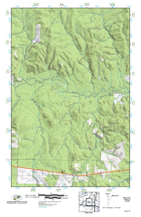 (31094a1) Page 086 Lufkin Map by BaseImage Publishing | Avenza Maps