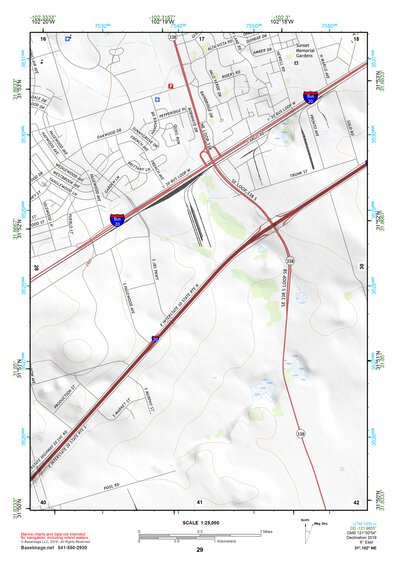 31102NE Page 29 Odessa Topo Preview 1