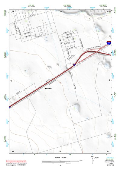 31102NE Page 38 Odessa Topo Preview 1