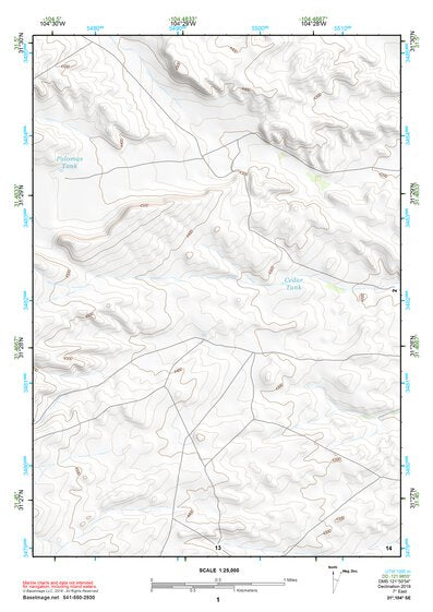 31104SE Page 1 Van Horn Topo Preview 1