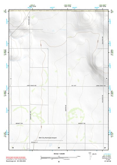 31105NE Page 8 Dell City Topo Preview 1