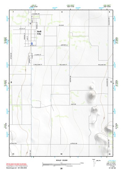31105NE Page 20 Dell City Topo Preview 1