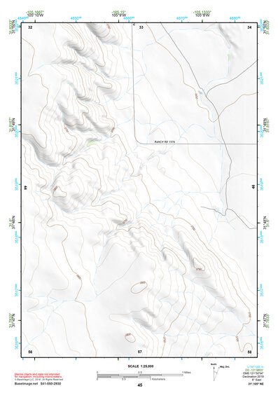 31105NE Page 45 Dell City Topo Preview 1