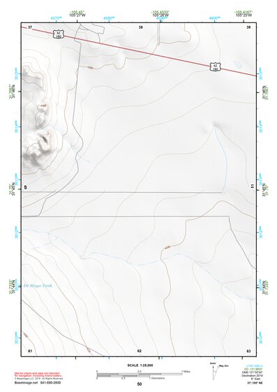 31105NE Page 50 Dell City Topo Preview 1