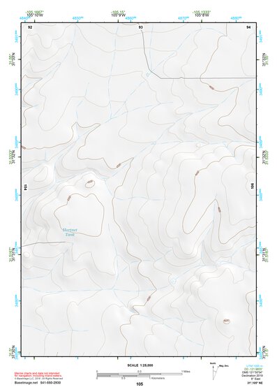 31105NE Page 105 Dell City Topo Preview 1