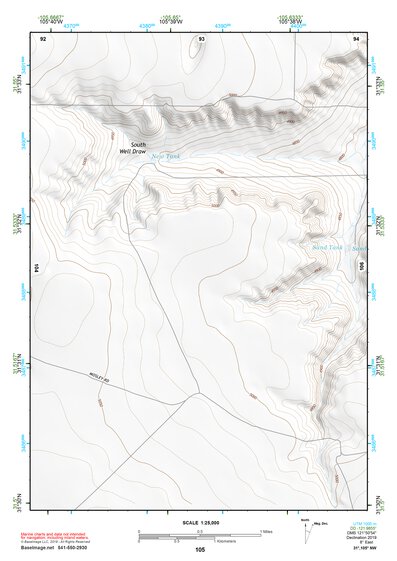 31105NW Page 105 Dell City Topo Preview 1
