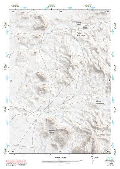 31105SW Page 33 Sierra Blanca Topo Preview 1