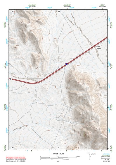 31105SW Page 64 Sierra Blanca Topo Preview 1