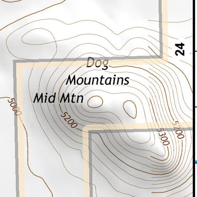 31108SE Alamo Hueco Mountains Topo Bundle Preview 3