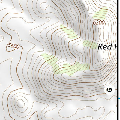 31108SW Page 5 Alamo Hueco Mountains Topo Preview 3