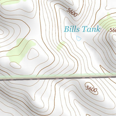 31108SW Page 14 Alamo Hueco Mountains Topo Preview 3