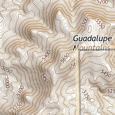 31108SW Page 25 Alamo Hueco Mountains Topo Preview 3