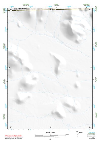 31108SW Page 46 Alamo Hueco Mountains Topo Preview 1