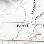 31109NE Page 21 Chiricahua Peak Topo Preview 2