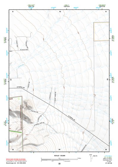 31109NE Page 22 Chiricahua Peak Topo Preview 1