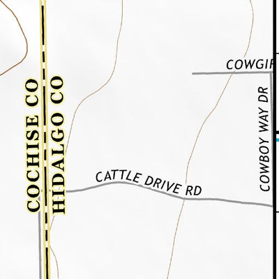 31109NE Page 23 Chiricahua Peak Topo Preview 3