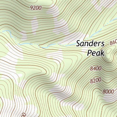 31109NE Page 30 Chiricahua Peak Topo Preview 2