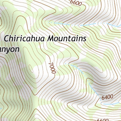 31109NE Page 64 Chiricahua Peak Topo Preview 3
