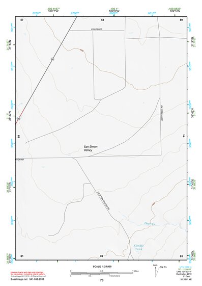31109NE Page 70 Chiricahua Peak Topo Preview 1