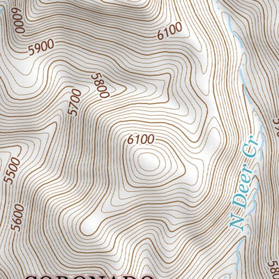 31109NE Page 84 Chiricahua Peak Topo Preview 3