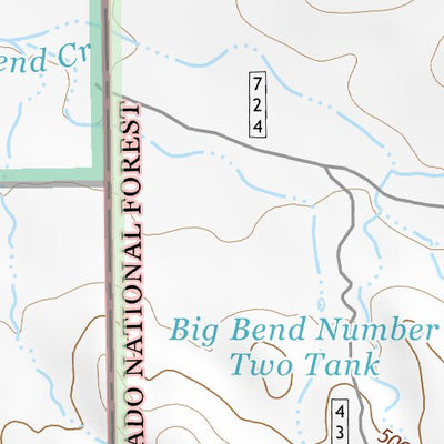 31109NE Page 86 Chiricahua Peak Topo Preview 2
