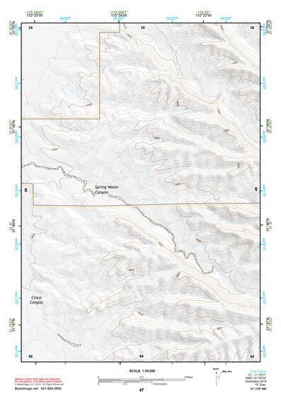 31110NW Page 47 Fort Huachuca Topo Preview 1