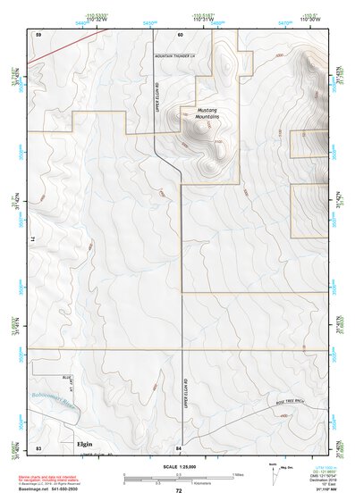 31110NW Page 72 Fort Huachuca Topo Preview 1