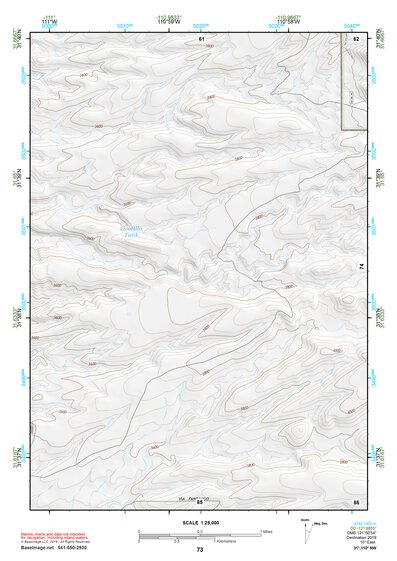 31110NW Page 73 Fort Huachuca Topo Preview 1
