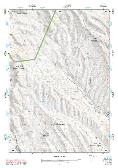 31110NW Page 78 Fort Huachuca Topo Preview 1