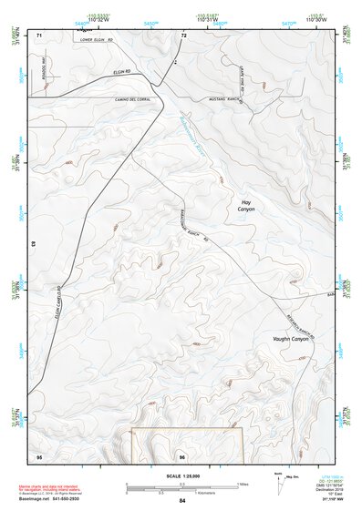 31110NW Page 84 Fort Huachuca Topo Preview 1