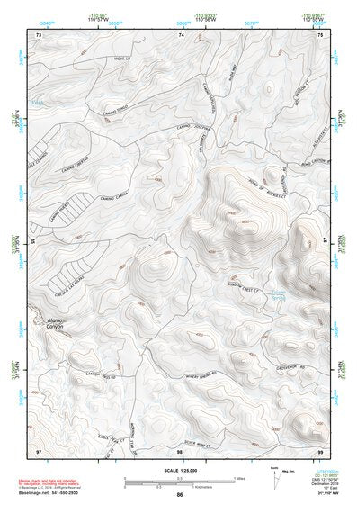 31110NW Page 86 Fort Huachuca Topo Preview 1