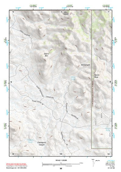 31110NW Page 88 Fort Huachuca Topo Preview 1